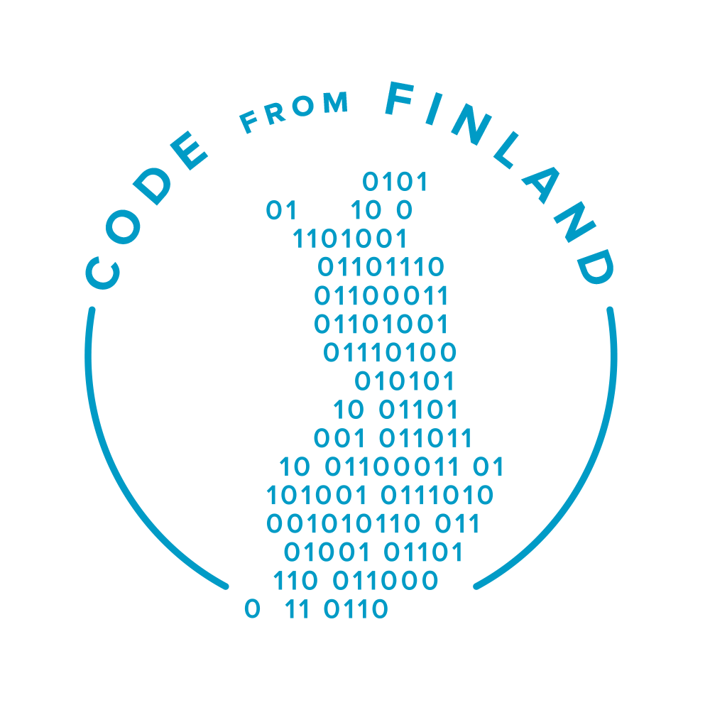 The Code from Finland logo helps you to recognize software from Finland.